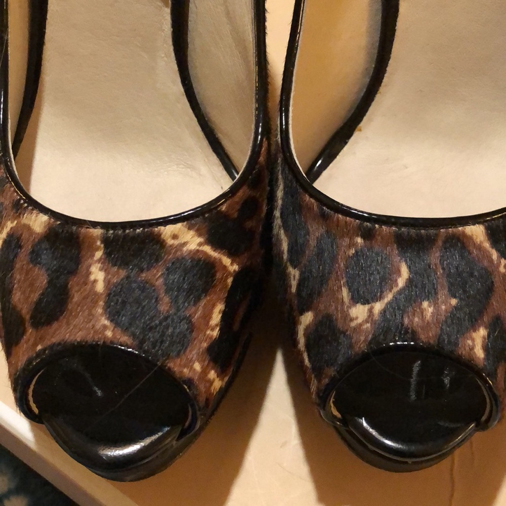 Michael Kors cheetah print high heels - Picture 3 of 4